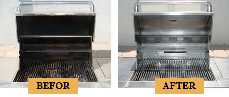 BBQ Cleaning by BBQ Repair Doctor.